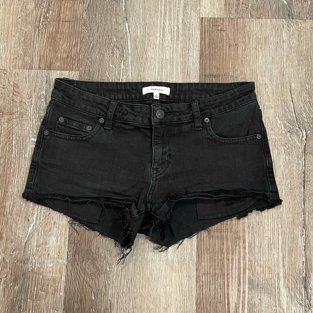 Talula Low Rise Jean Shorts - Picture 2 of 4